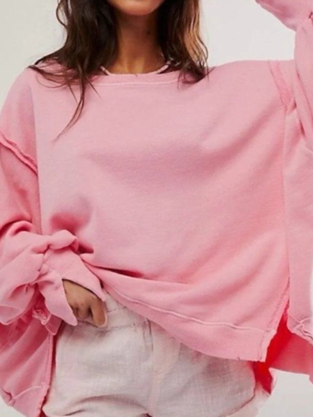 Free People Camden Sweatshirt - DAMAGED - size M
